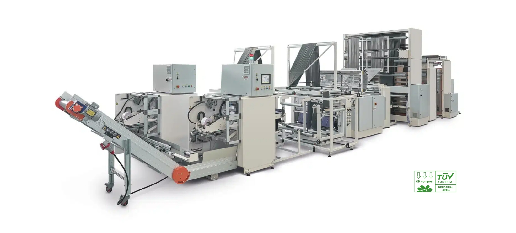 Bolsas compostables perfectas para la sección de alimentación de grandes superficies: frutas y verduras, productos a granel, etc.